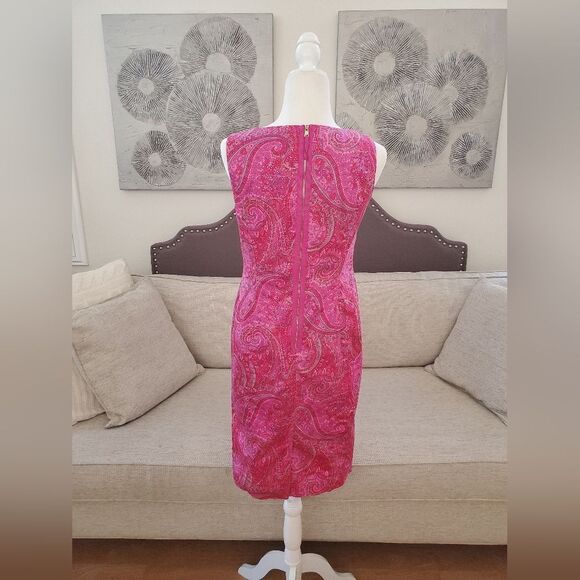 Jones New York Signature Cocktail Dress Sz 4 - Picture 8 of 13